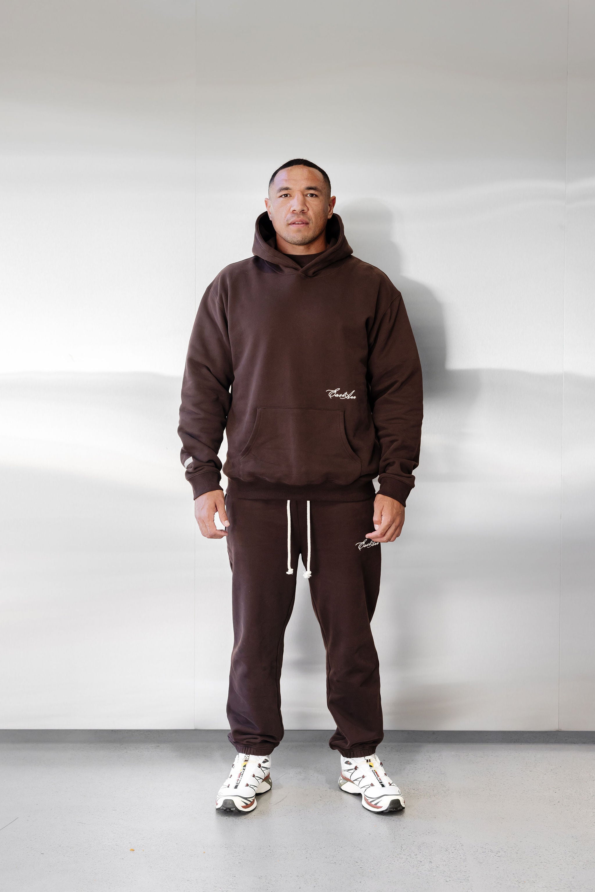 Unisex Fleece Trackpant - Chocolate