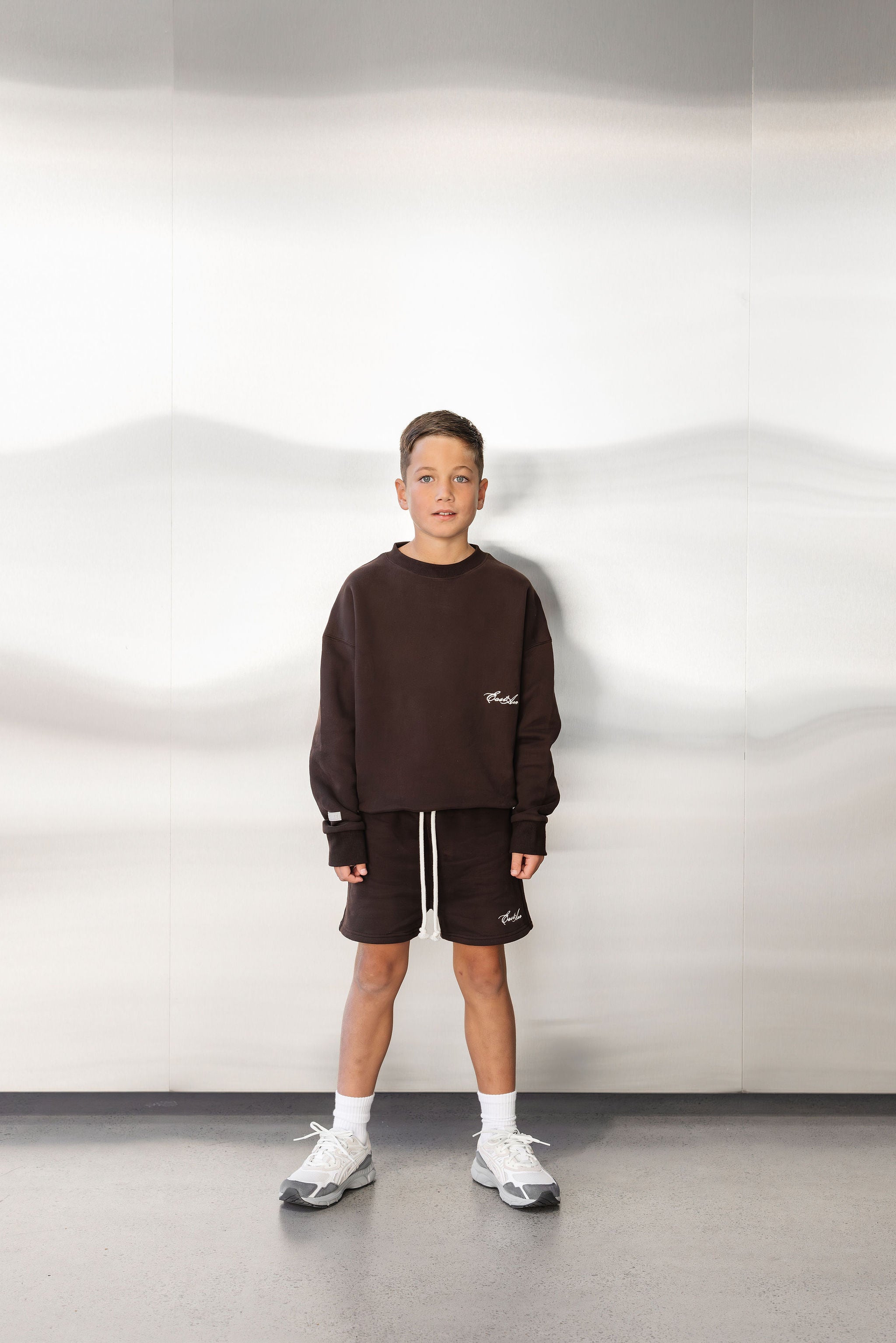 Kids Fleece Short - Chocolate