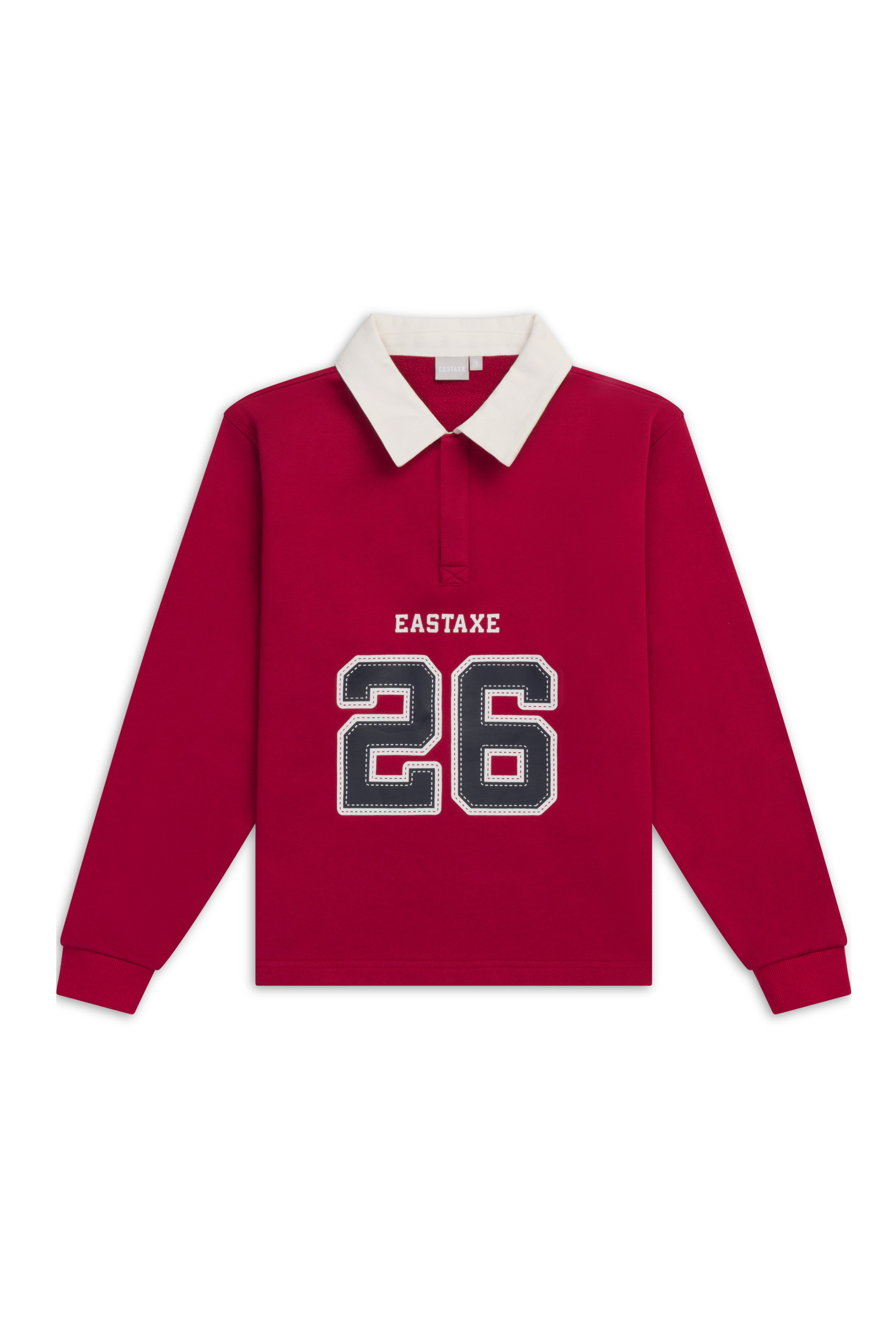 Kids Rugby Polo - Heritage Red