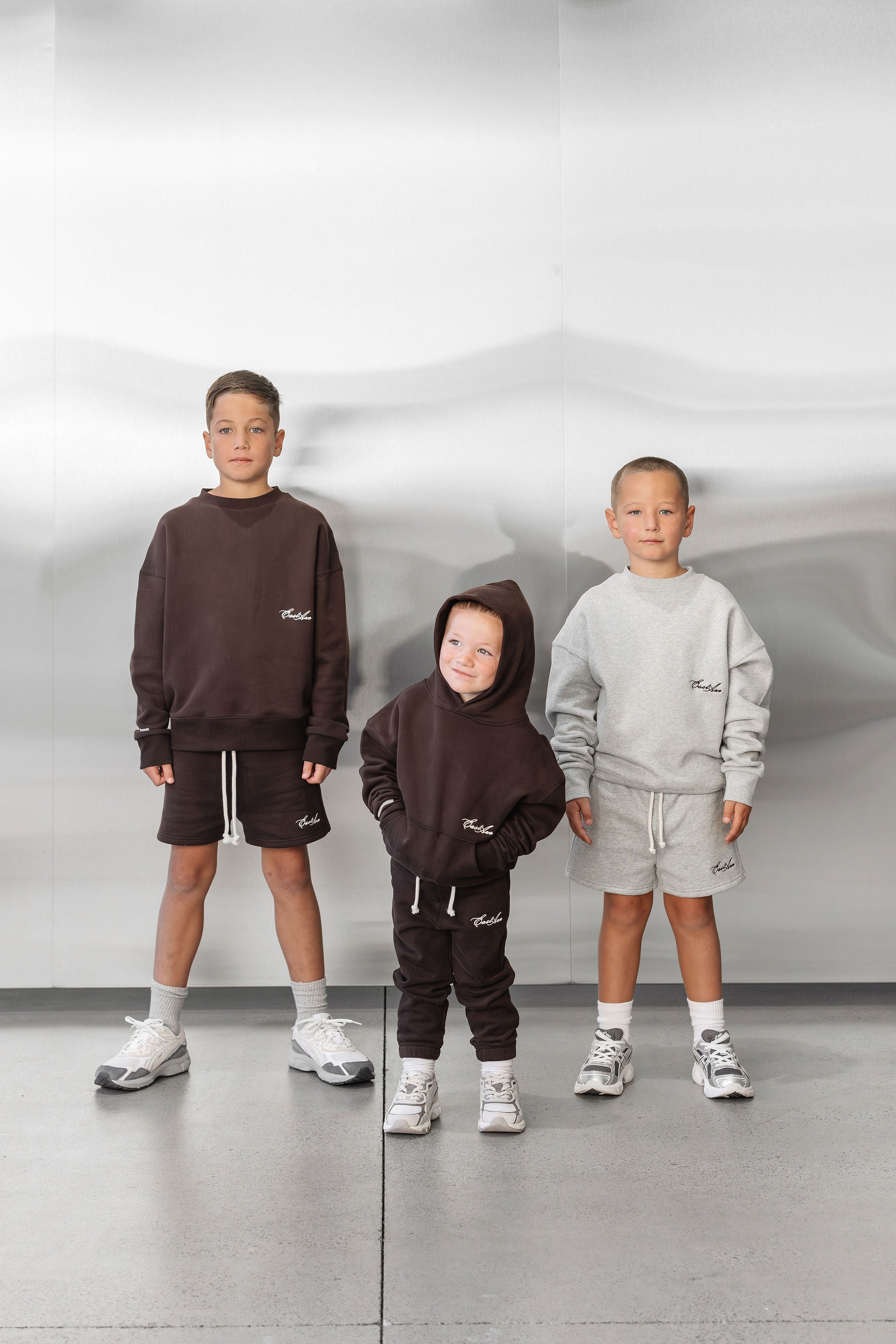 Kids Fleece Short - Chocolate