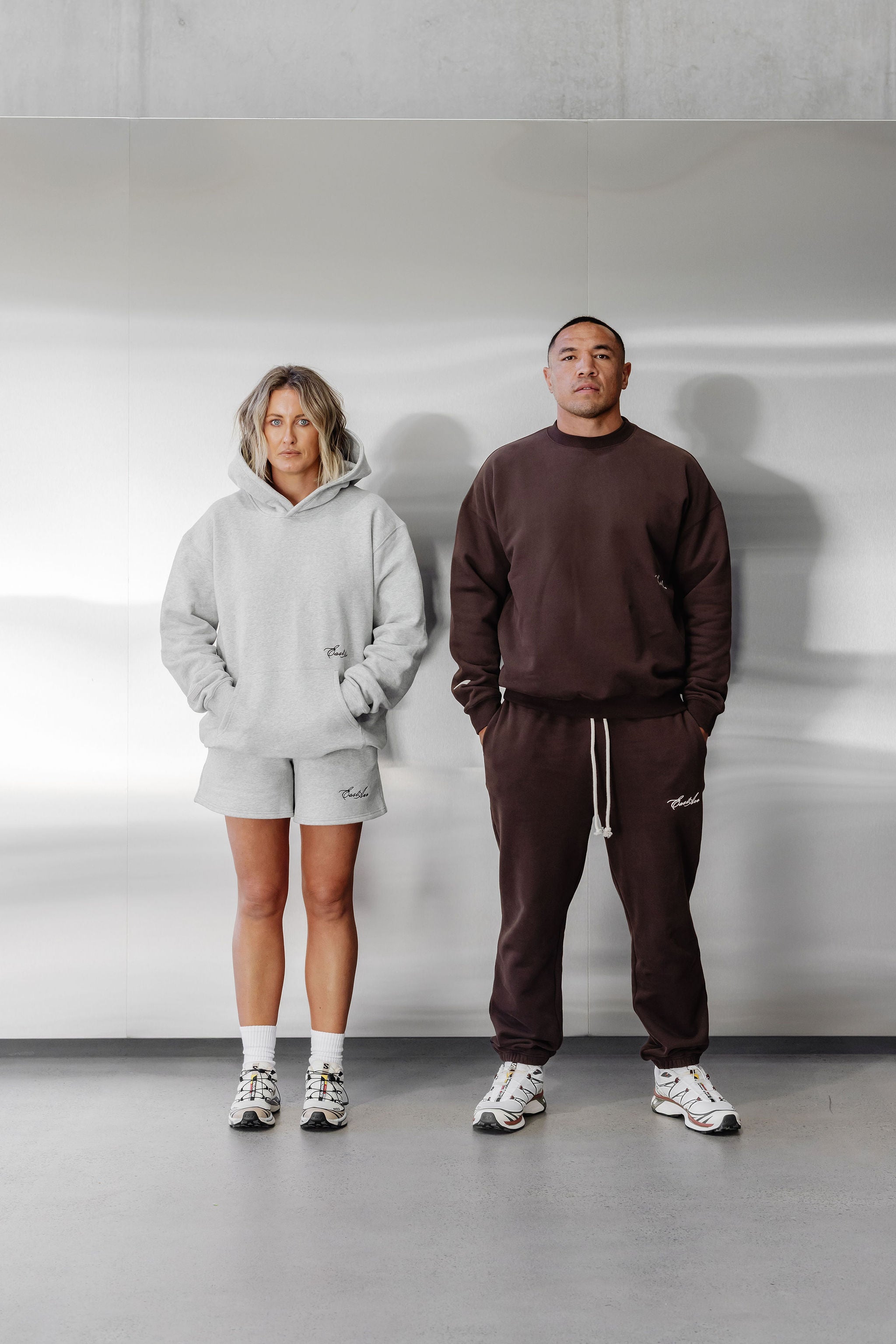 Unisex Fleece Crewneck - Chocolate