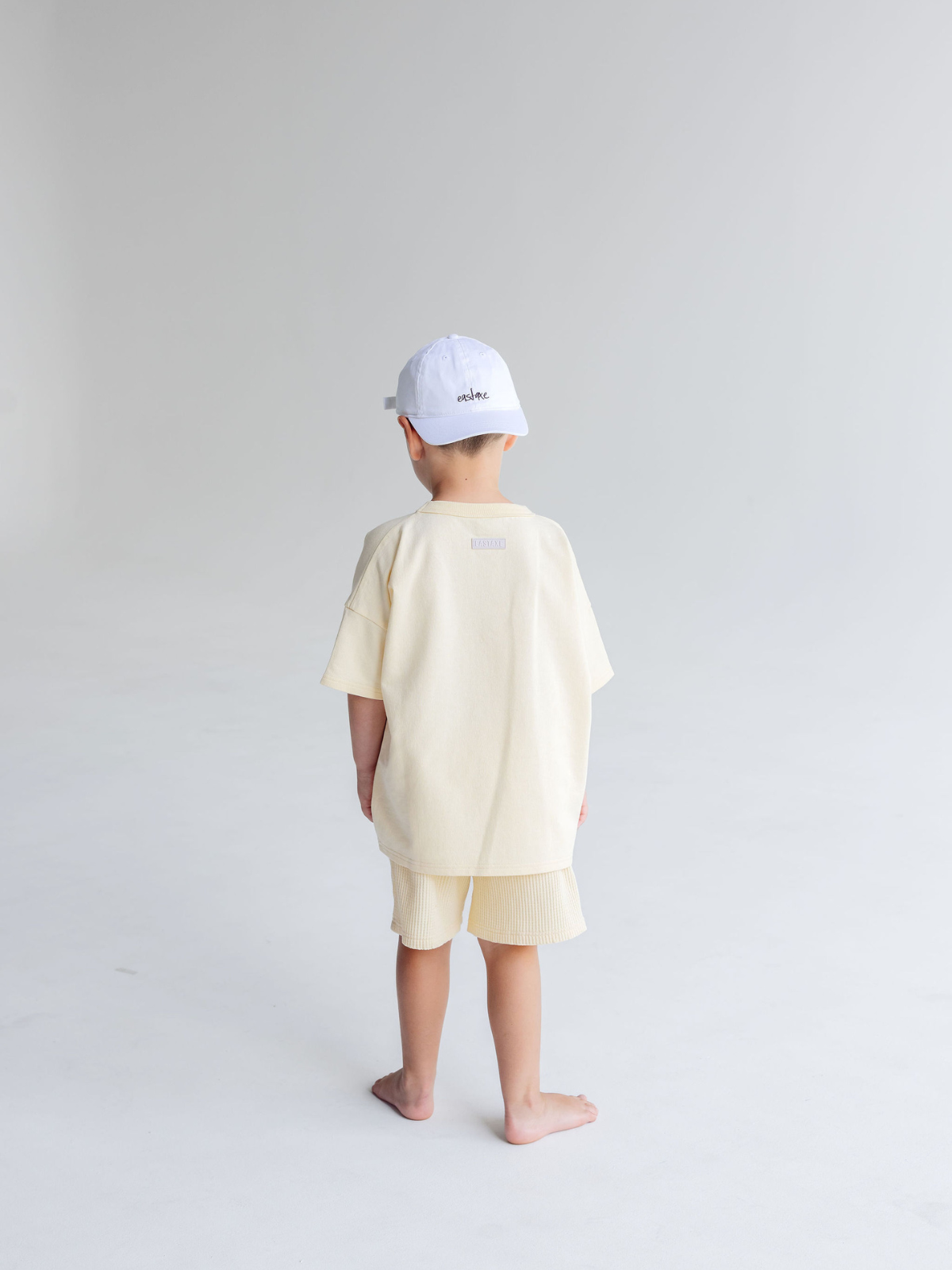 Kids EA Box Tee - Butter