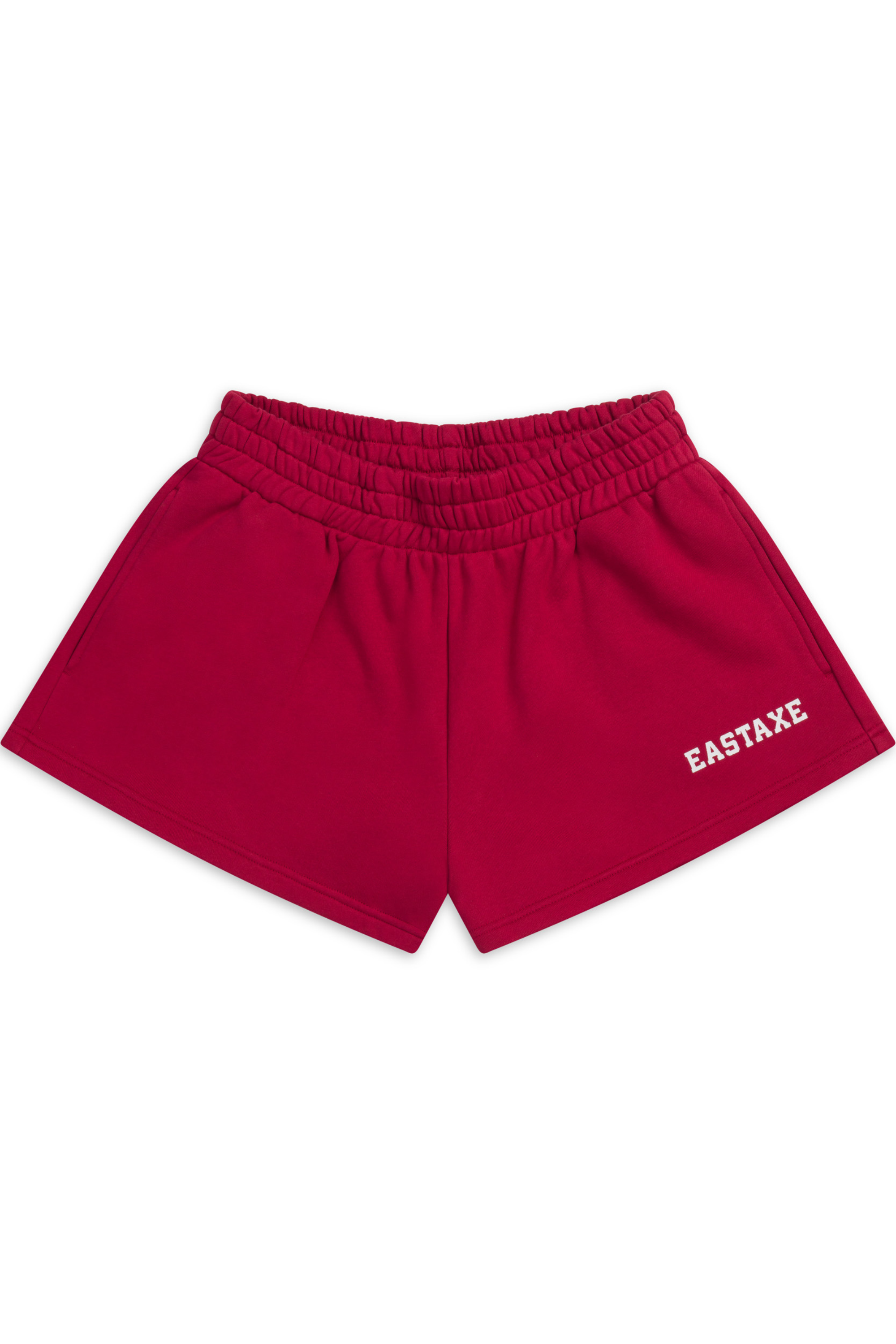 High Rise Shorts - Heritage Red