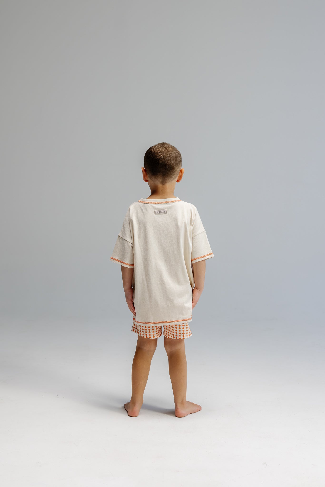 Jnr Board Short - Retro Geo