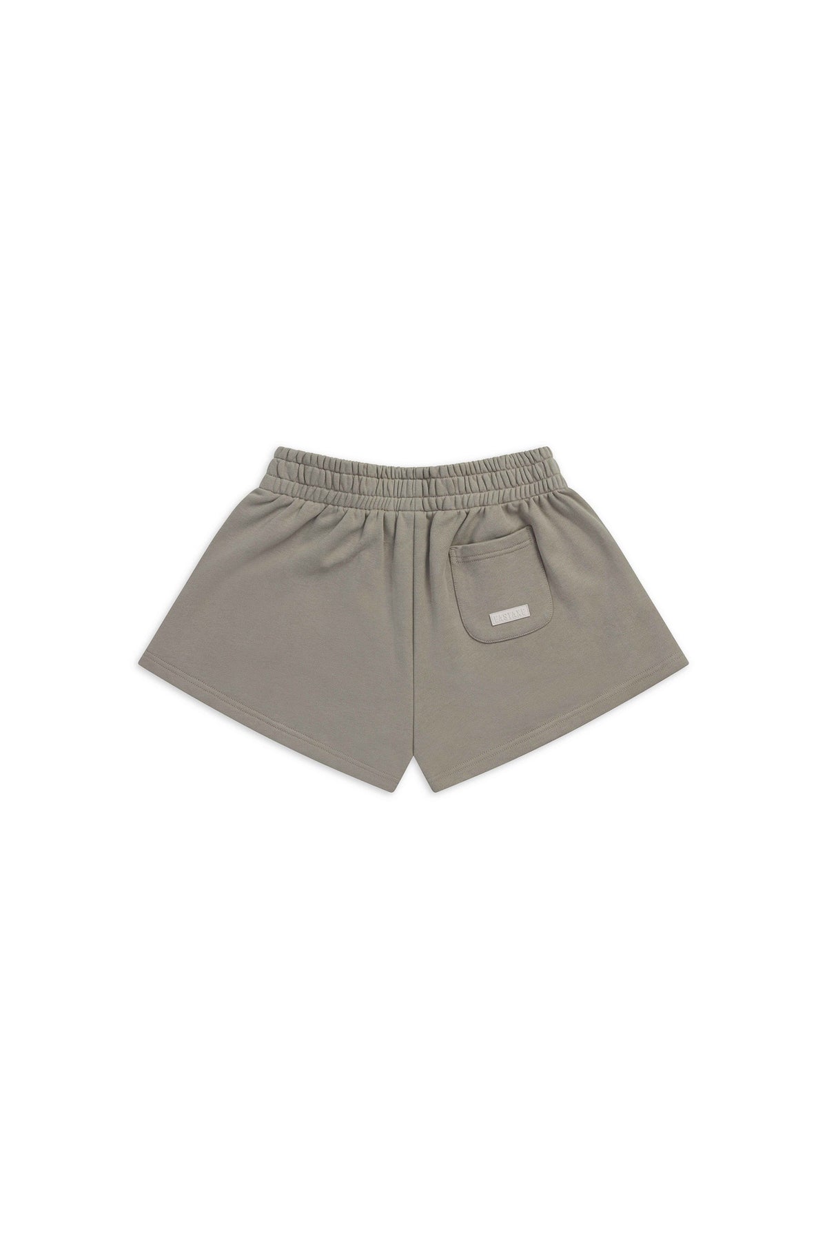 Womens High Rise Shorts - Stone
