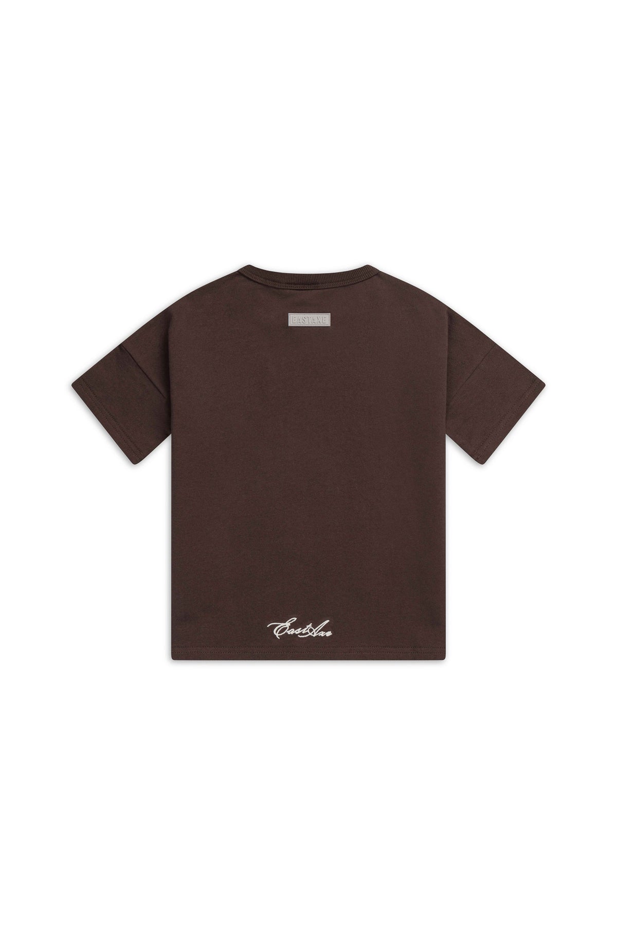 Kids Box Fit Tee - Chocolate