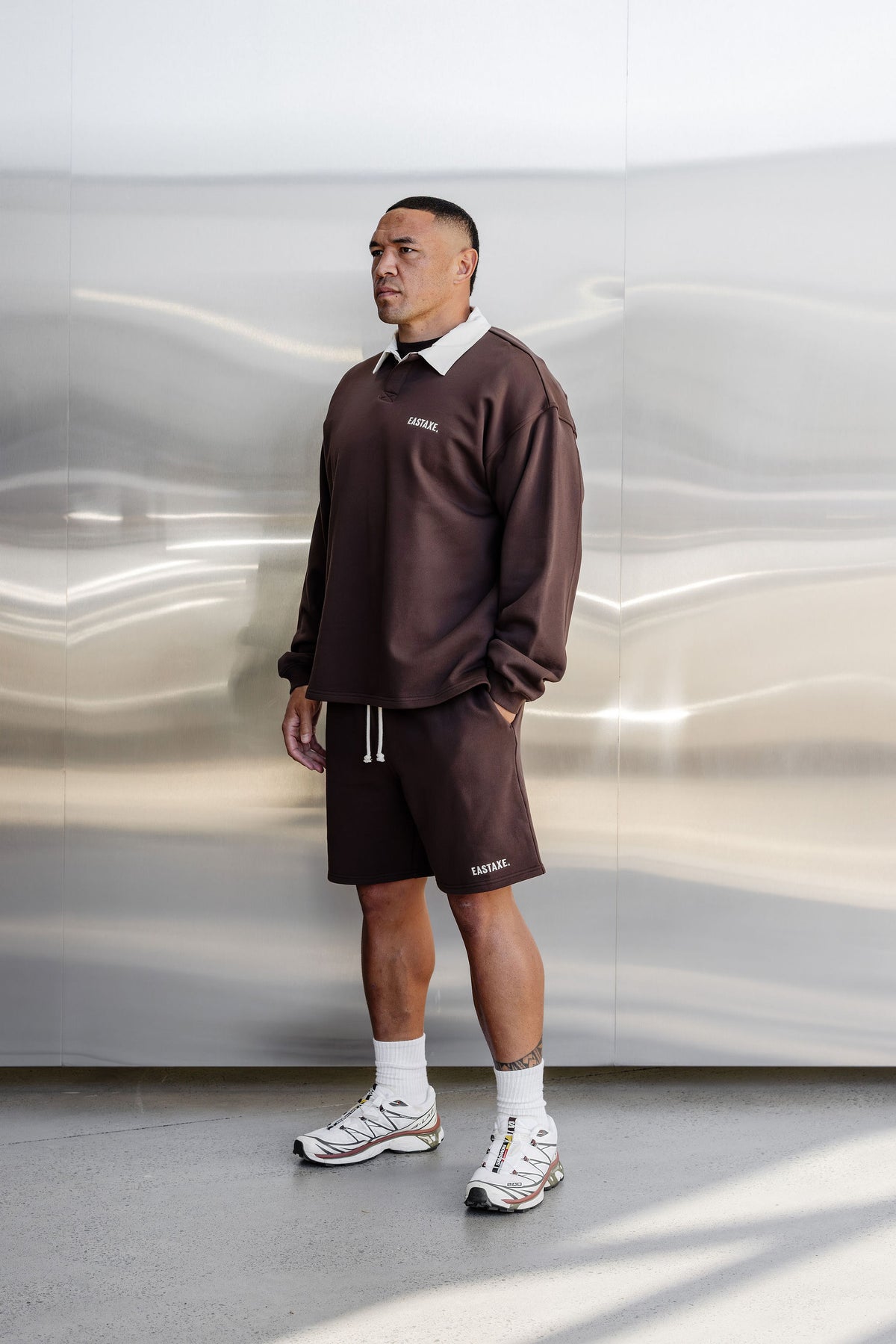 Unisex Rugby Polo - Chocolate