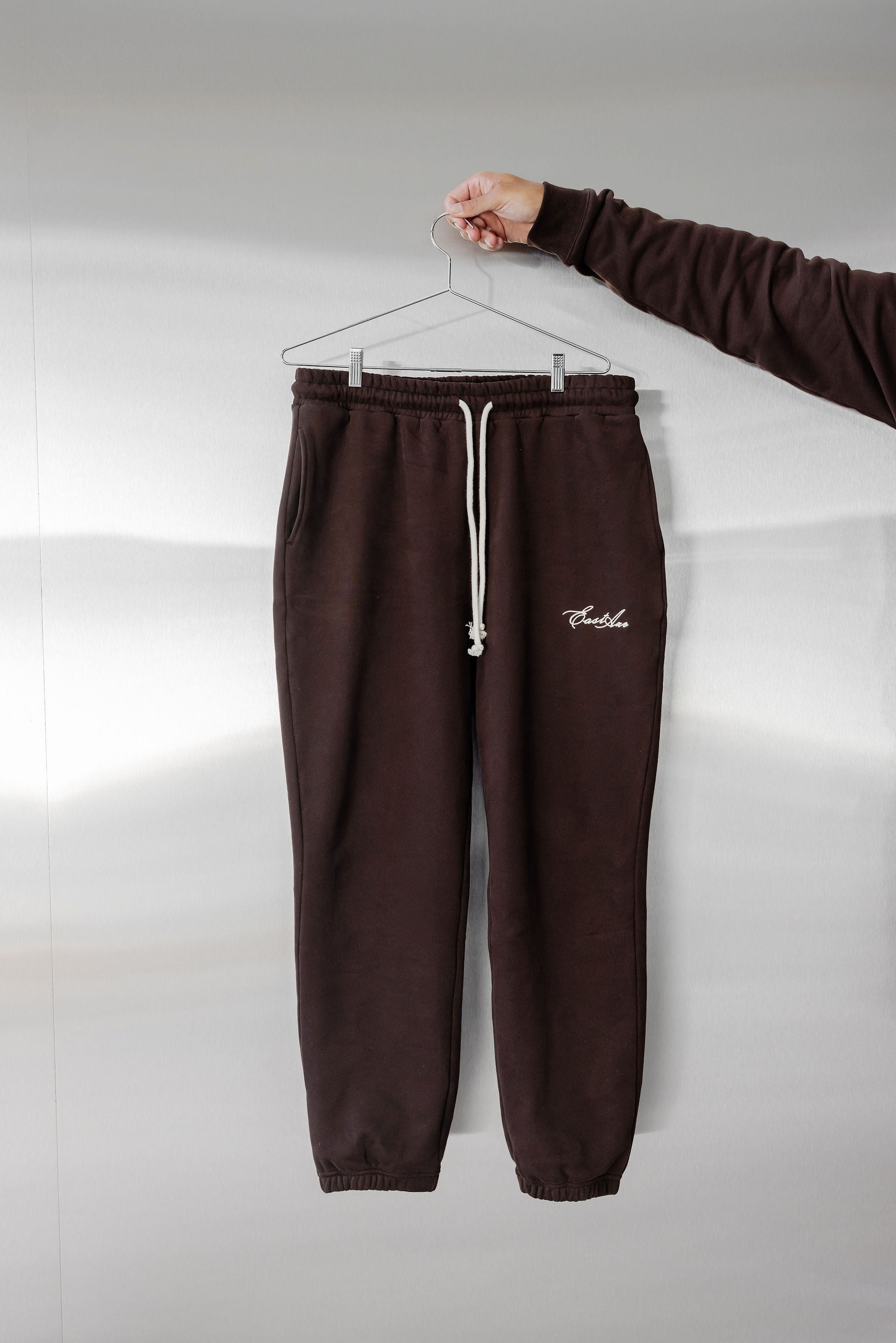 Unisex Fleece Trackpant - Chocolate
