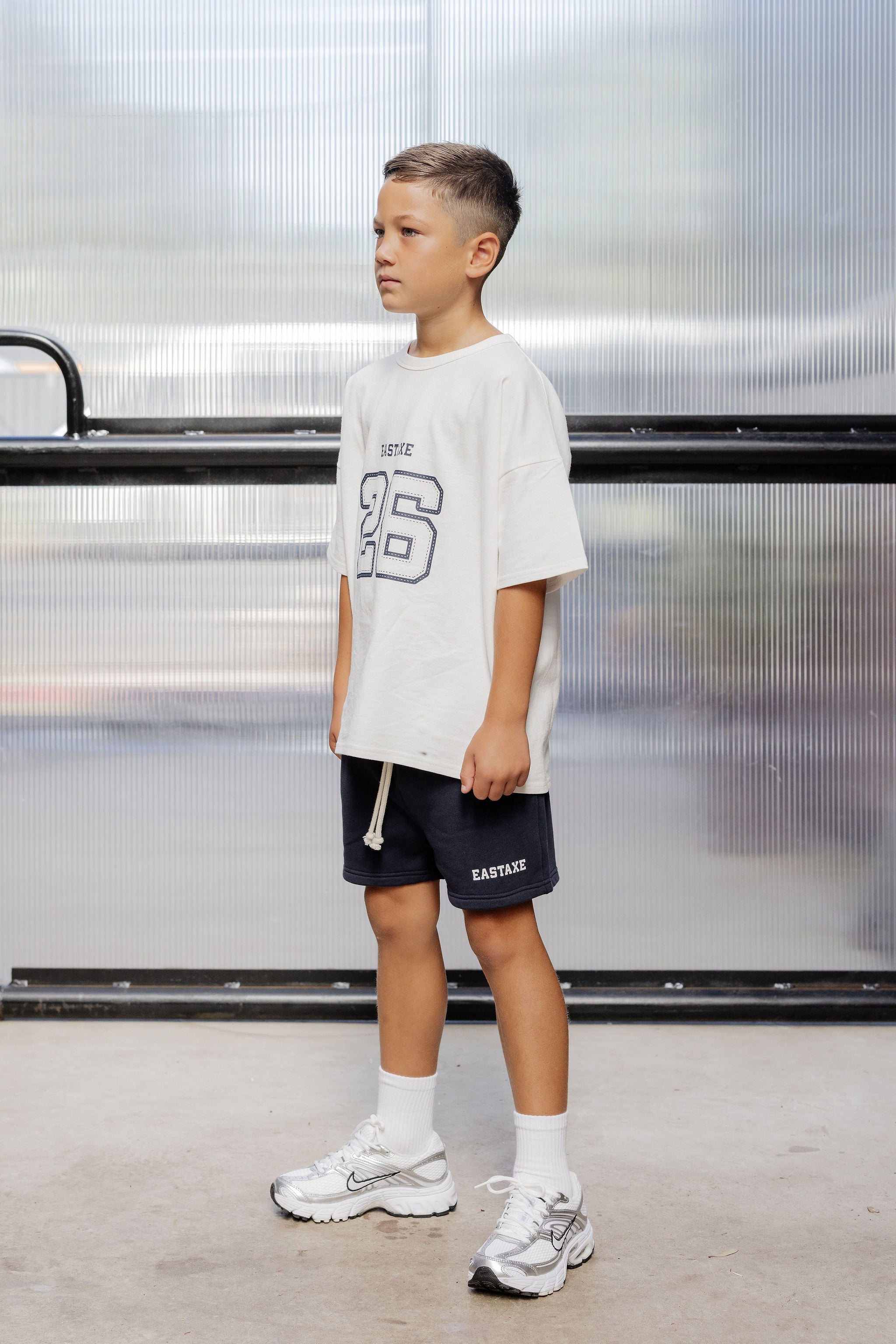 Kids Shorts - Navy